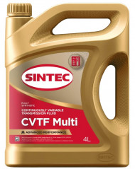 Масло трансм. CVTF Multi SINTEC (4л) 1*4шт Масло трансм. CVTF Multi SINTEC (4л) 1*4шт