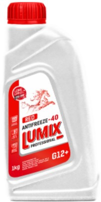 Антифриз LUMIX RED G12  (1 кг) 1*12шт