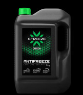 Антифриз X-FREEZE Green, G11 FELIX в п/э кан. 3кг (4шт) Акция Антифриз X-FREEZE Green, G11 FELIX в п/э кан. 3кг (4шт) Акция