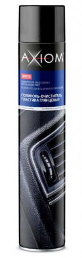 A9115-6 Полироль-очиститель пластика глянцевый Bubble Gum AXIOM 1000 мл 1*12шт