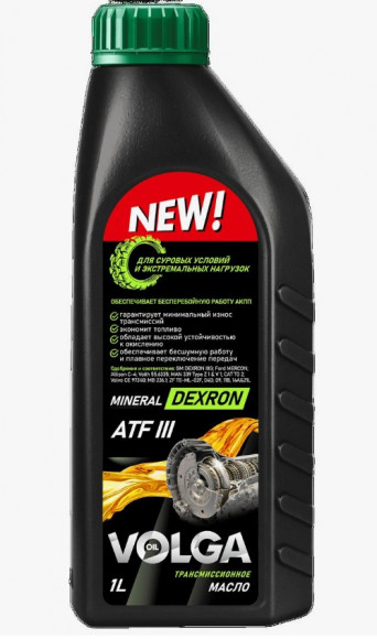 Масло трансм.  ATF Dexron ІІI Волга-Ойл   (1л) 1*12шт