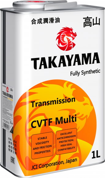 Масло трансмиссионное "TAKAYAMA СVTF Multi" 1л (1*12)