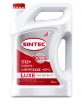 АКЦИЯ Антифриз A-40 Sintec LUX G12+ (красный) (10 кг)Акция10кг по цене 8кг 1*2шт АКЦИЯ Антифриз A-40 Sintec LUX G12+ (красный) (10 кг)Акция10кг по цене 8кг 1*2шт