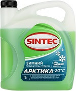 Жидкость стеклоомывающая SINTEC АРКТИКА" (-20С) 4л