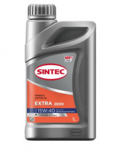 Масло мотор. SINTEC EXTRA  2000 SAE 15W40 API SJ/CF 1л (1*12шт) Масло мотор. SINTEC EXTRA  2000 SAE 15W40 API SJ/CF 1л (1*12шт)