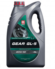 Масло трансм. 80W90 GEAR ЛУКОЙЛ GL-5 (4л) 1*4шт Масло трансм. 80W90 GEAR ЛУКОЙЛ GL-5 (4л) 1*4шт
