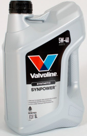 Масло мотор.  5W40 Valvoline SYNPOWER  SN/CF A3/B4 пластик (5 л.) 1*4 шт. Масло мотор.  5W40 Valvoline SYNPOWER  SN/CF A3/B4 пластик (5 л.) 1*4 шт.