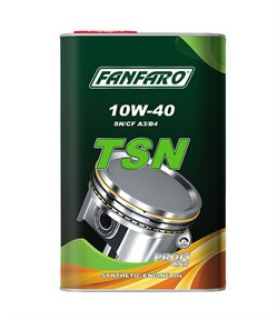 Масло мотор. полусинт. Fanfaro TSN SAE 10W40 API SN/SM/CF 4л metal 1*4шт