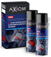 A9608 2K Очиститель камер сгорания и клапанов пенный AXIOM 2*650 мл 1*6шт
