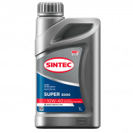 Масло мотор. SINTEC SUPER 3000 SAE 10W40 API SG/CD 1л (1*12шт) Масло мотор. SINTEC SUPER 3000 SAE 10W40 API SG/CD 1л (1*12шт)