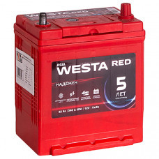 Аккумулятор 6ст-42 Westa Red ASIA  (п.т.340А) Евро