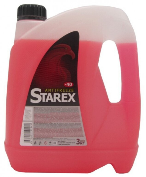 Антифриз  STAREX  (Red)  3кг (1*4шт)