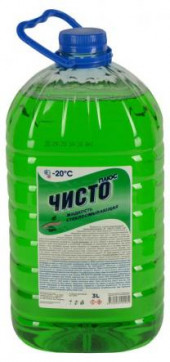 Омыватель стекол "Чисто Плюс -10 С" 3л ПЭТ