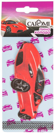 Ароматизатор картонный CAROMI "Машина" Пина Колада" Ароматизатор картонный CAROMI "Машина" Пина Колада"