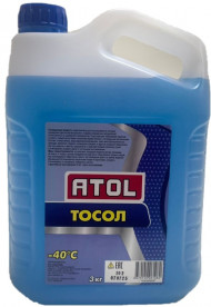 Тосол A-40 ATOL  (3 кг) 1*4шт Тосол A-40 ATOL  (3 кг) 1*4шт