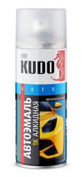 KUDO Эмаль автомобильная ремонтная Светло-серый 671 KU-4035 (1*12шт)