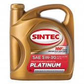 Масло мотор. SINTEC PLATINUM SAE 5W30 API SL, ACEA A5/B5 4л Масло мотор. SINTEC PLATINUM SAE 5W30 API SL, ACEA A5/B5 4л