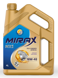 Масло моторное  MIRAX MX5 10W40 ACEA A3/B4 API SL/CF 4л (1*4шт)