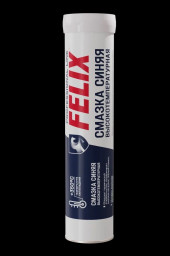 Высокотемпературная синяя смазка FELIX, картридж, 405 гр (15шт) Высокотемпературная синяя смазка FELIX, картридж, 405 гр (15шт)