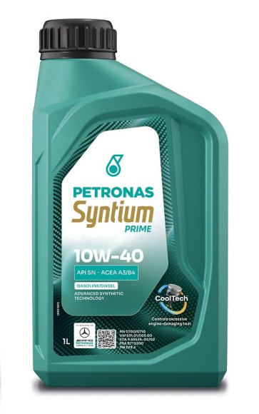 Масло мотор. 10W40  PETRONAS SYNTIUM PRIME 1 л (1*12)
