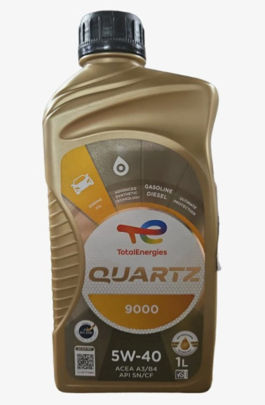 Масло мотор. 5W40 TOTAL QUARTZ 9000 ENERGY SN/CF A3/B4 пластик (1 л.) 1*12 шт