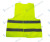 Жилет светоотражающий неон. полоса желто-зеленый (XL)