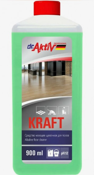 Dr.Aktiv Средство моющее щелочное для полов Kraft 900мл (1*6шт)