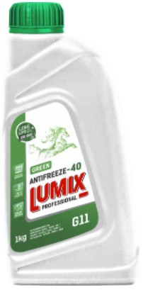 Антифриз LUMIX GREEN G11  (1 кг) Старая упаковка