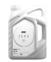 Масло мотор.  0W20 ZIC ZERO SP GF-6A пластик (4 л.) 1*4 шт.
