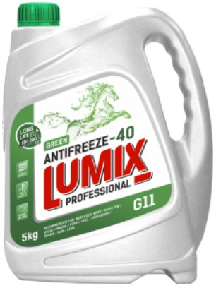 Антифриз LUMIX GREEN G11  (5 кг) Старая упаковка