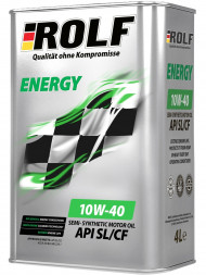 Масло мотор. ROLF Energy SAE 10W-40 API SL/CF 4л+1л  (1*3шт) Масло мотор. ROLF Energy SAE 10W-40 API SL/CF 4л+1л  (1*3шт)