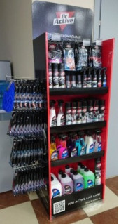 Стойка Dr.Active картонная