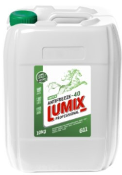 Антифриз LUMIX GREEN G11 (10 кг) Старая упаковка