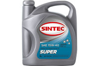 Масло мотор. SINTEC SUPER SAE 15W40 API SG/CD 4л (1*4шт)