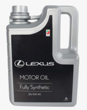 Масло мотор. 5W40 Toyota Lexus Motor Oil SN (4 л.) 1*4 шт.