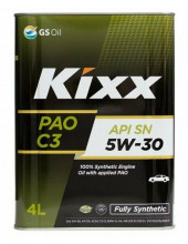 Масло мотор. 5W30 Kixx PAO SN C3 металл (4 л.) 1*4 шт. Масло мотор. 5W30 Kixx PAO SN C3 металл (4 л.) 1*4 шт.