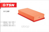 91248 Фильтр TSN воздушный CITROEN AX BX C5 C8 Evasion (Synergie) Jumpy I 91248 Фильтр TSN воздушный CITROEN AX BX C5 C8 Evasion (Synergie) Jumpy I