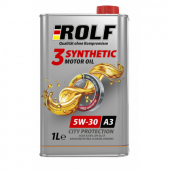 Масло мотор. ROLF 3-SYNTHETIC SAE 5W30 ACEA A3/B4 1л (1*12шт) Масло мотор. ROLF 3-SYNTHETIC SAE 5W30 ACEA A3/B4 1л (1*12шт)
