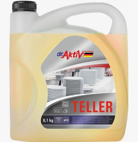Dr.Aktiv Средство моющее универсальное для посудомоечных машин Teller 6,1кг (1*4шт)