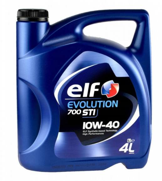 Масло мотор. 10W40 ELF Evolution 700 STI SN/CF A3/B4 пластик (4 л.) 1*3 шт.