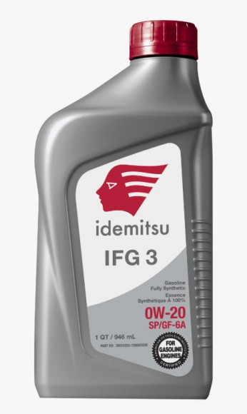 Масло мотор.  0W20 IDEMITSU  IFG3 SP/GF-6A пластик (1 л.) 1*24 шт.
