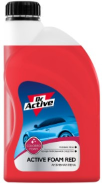 Sintec Автошампунь для б/к мойки Dr.Active  "Active Foam Red" 1кг