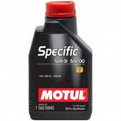 Масло мотор. MOTUL SPECIFIC VW 502/505/505.01 5W40 1л (1*12шт) Масло мотор. MOTUL SPECIFIC VW 502/505/505.01 5W40 1л (1*12шт)