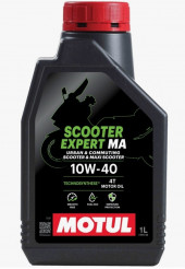 Масло мотор. 10W40 MOTUL SCOOTER EXPERT 4Т MA SM MA пластик (1 л.) 1*12 шт. (Вьетнам) Масло мотор. 10W40 MOTUL SCOOTER EXPERT 4Т MA SM MA пластик (1 л.) 1*12 шт. (Вьетнам)