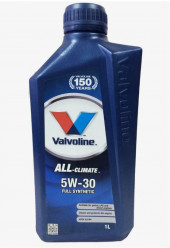 Масло мотор.  5W30 Valvoline ALL CLIMATE SL/CF A3/B4 пластик (1 л.) 1*12 шт. Масло мотор.  5W30 Valvoline ALL CLIMATE SL/CF A3/B4 пластик (1 л.) 1*12 шт.