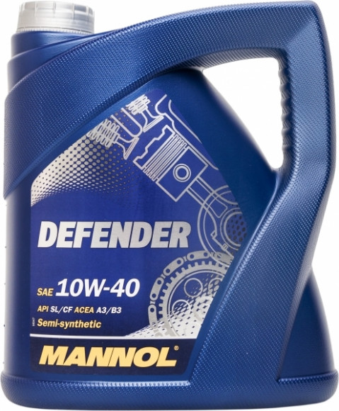 Масло мотор.10W40 MANNOL 7507 Defender ACEA A3/B3 API SN (4л.) 1*4шт.