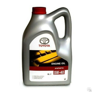 Масло мотор.Toyota  5W40 Sinthetic (1л) (канистра Mobil) 1*12