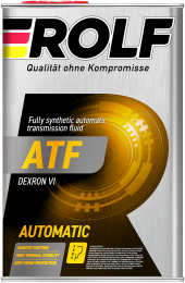 Масло трансм. ROLF ATF Dexron VI 4л (1*4шт) Масло трансм. ROLF ATF Dexron VI 4л (1*4шт)