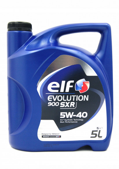 Масло мотор.  5W40 ELF Evolution 900 SXR API SN/CF ACEA A3/B4 пластик (4 л.) 1*3 шт.