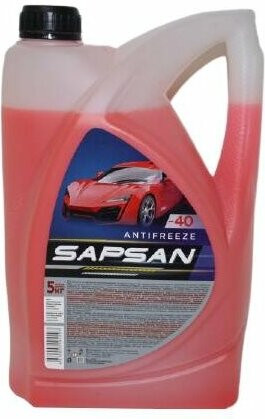 Антифриз "Sapsan" (Red)  5кг (1*3шт)